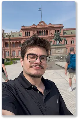 Rafael Sinnen em Buenos Aires